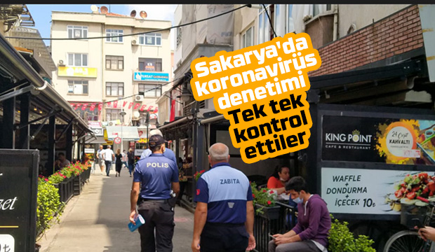Şehirde korona denetimi