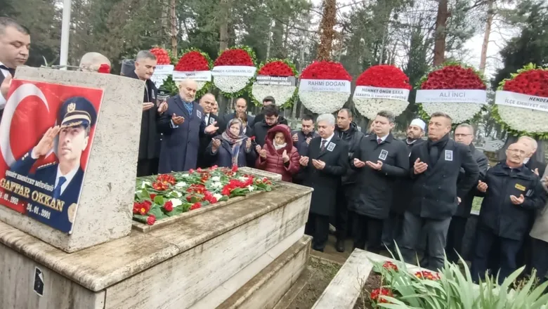 Şehit Emniyet Müdürü Gaffar Okkan'ın için anma töreni