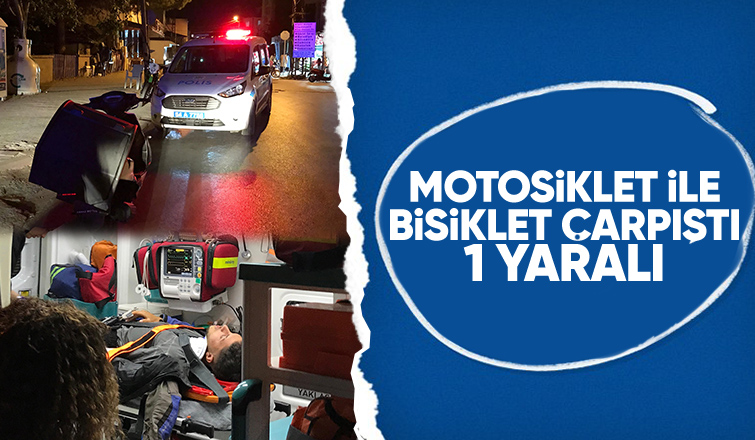 Şehit furkan çelik caddesinde kaza 1 yaralı