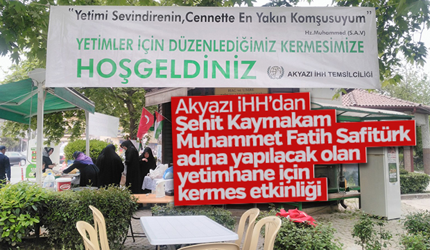  Şehit Kaymakam Muhammet Fatih Safitürk Adına Kermes Etkinliği