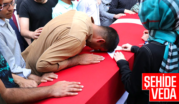 Şehit Teğmene veda