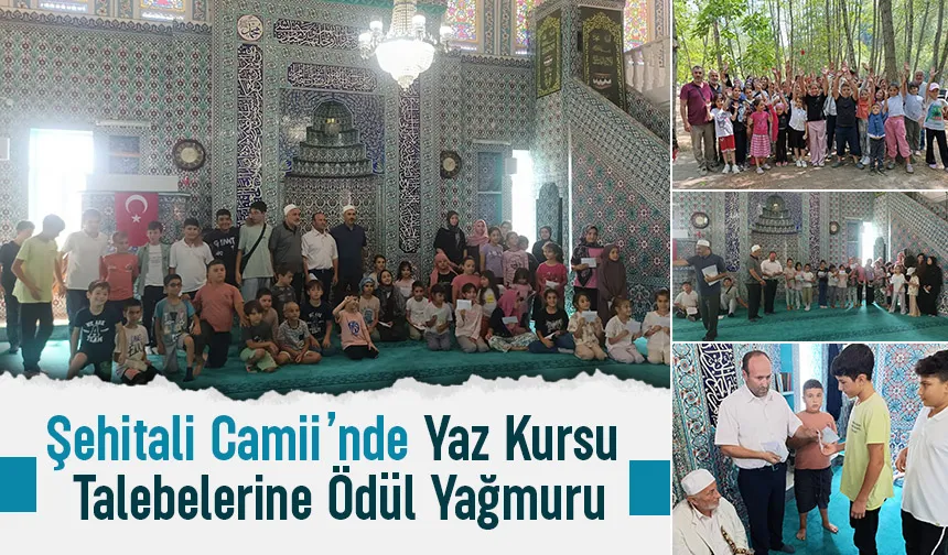 Şehitali Camii Derneği'nden Kur'an Kursu öğrencilerine mangal etkinliği
