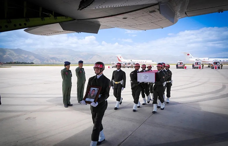 Şehitlerimiz için tören düzenlendi