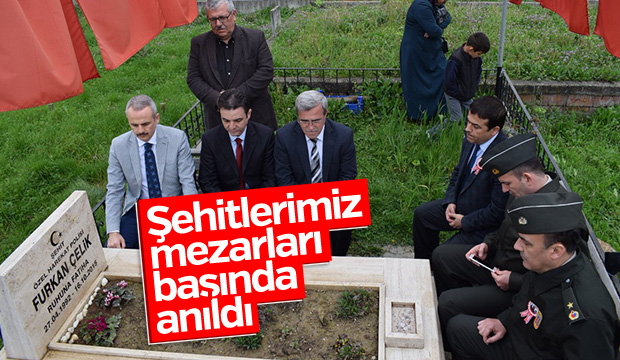 Şehitlerimiz Mezarları Başında Anıldı