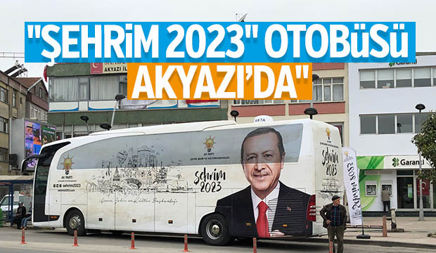 Şehrim 2023 otobüsü Akyazı da  