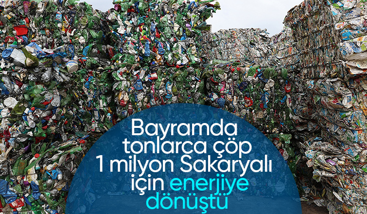 SEKAY tonlarca çöpü enerjiye dönüştürdü