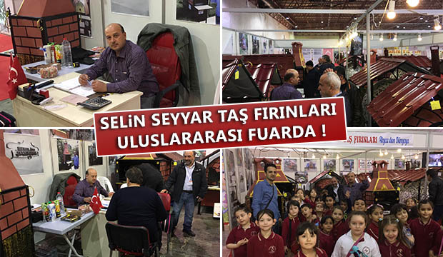 Selin Seyyar Taş Fırınları Uluslararası Fuarda