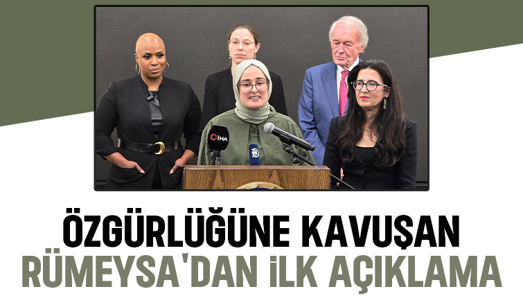 Serbest kalan Rümeysa: Çok heyecanlıyım