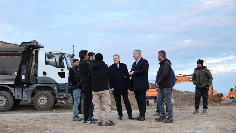 Serdivan Kırantepe'de TOKİ konutlarının yapımı başladı