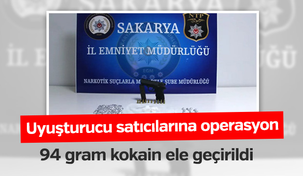 Serdivan'da uyuşturucu operasyonu