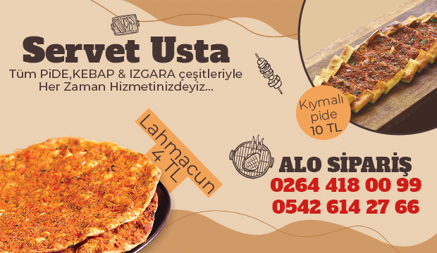 Servet Ustada Lahmacun 4 TL