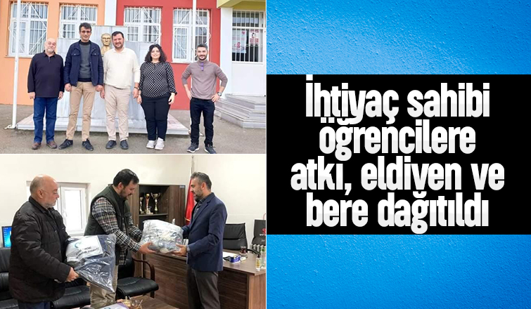 Sevgi Zinciri'nden öğrencilere kışlık yardımı