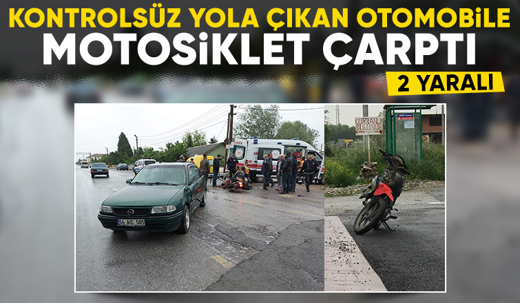 Seyfeler'de kaza 2 yaralı