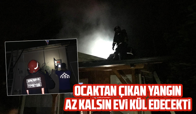 Seyfeler Mahallesinde yangın