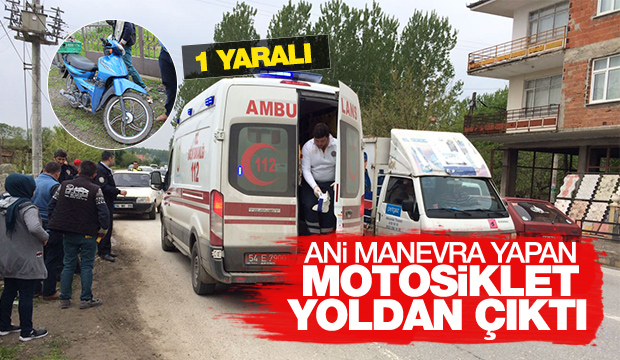 Seyfelerde Motosiklet Kazası