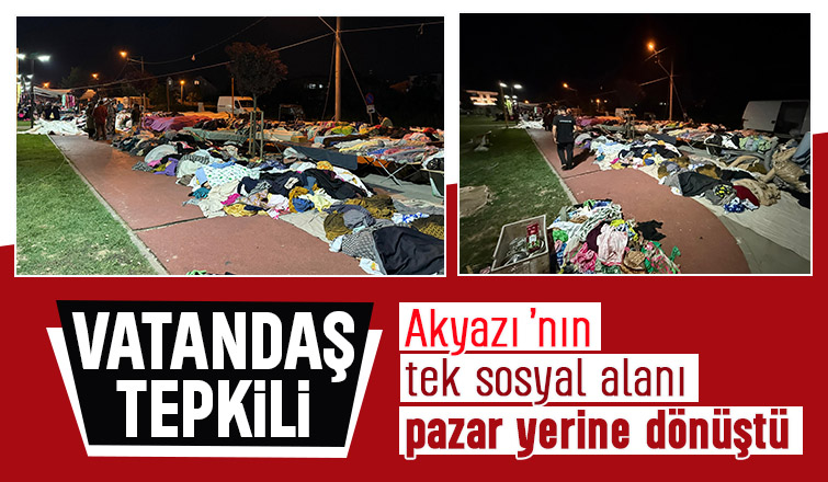 SGM Çevresi Pazara Döndü Halk Tepkili