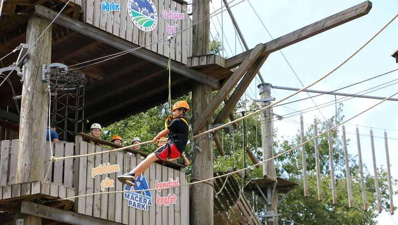 SGM öğrencileri Macera Park’ta buluştu