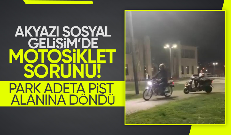 SGM Park’ta Motosiklet Gerginliği! Vatandaşlar Dertli
