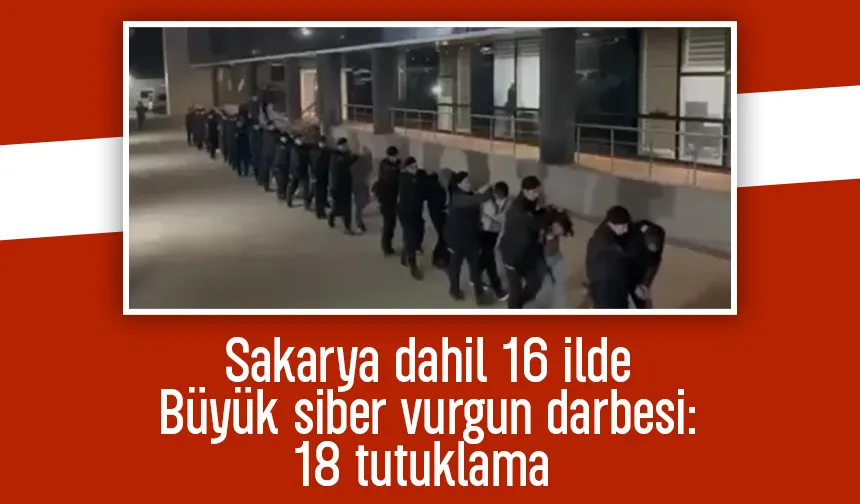 Siber dolandırıcılık operasyonu