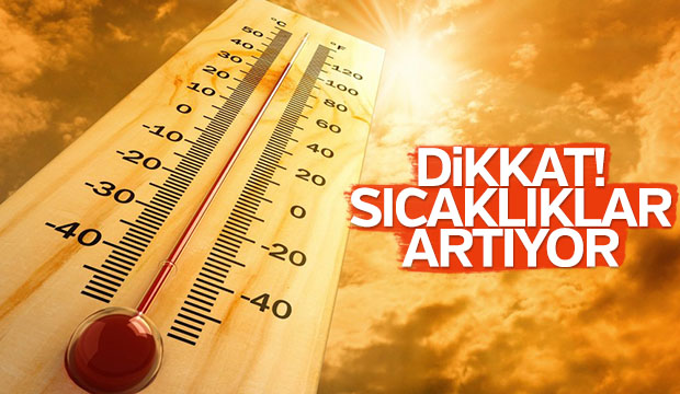 Sıcaklıklar Artıyor