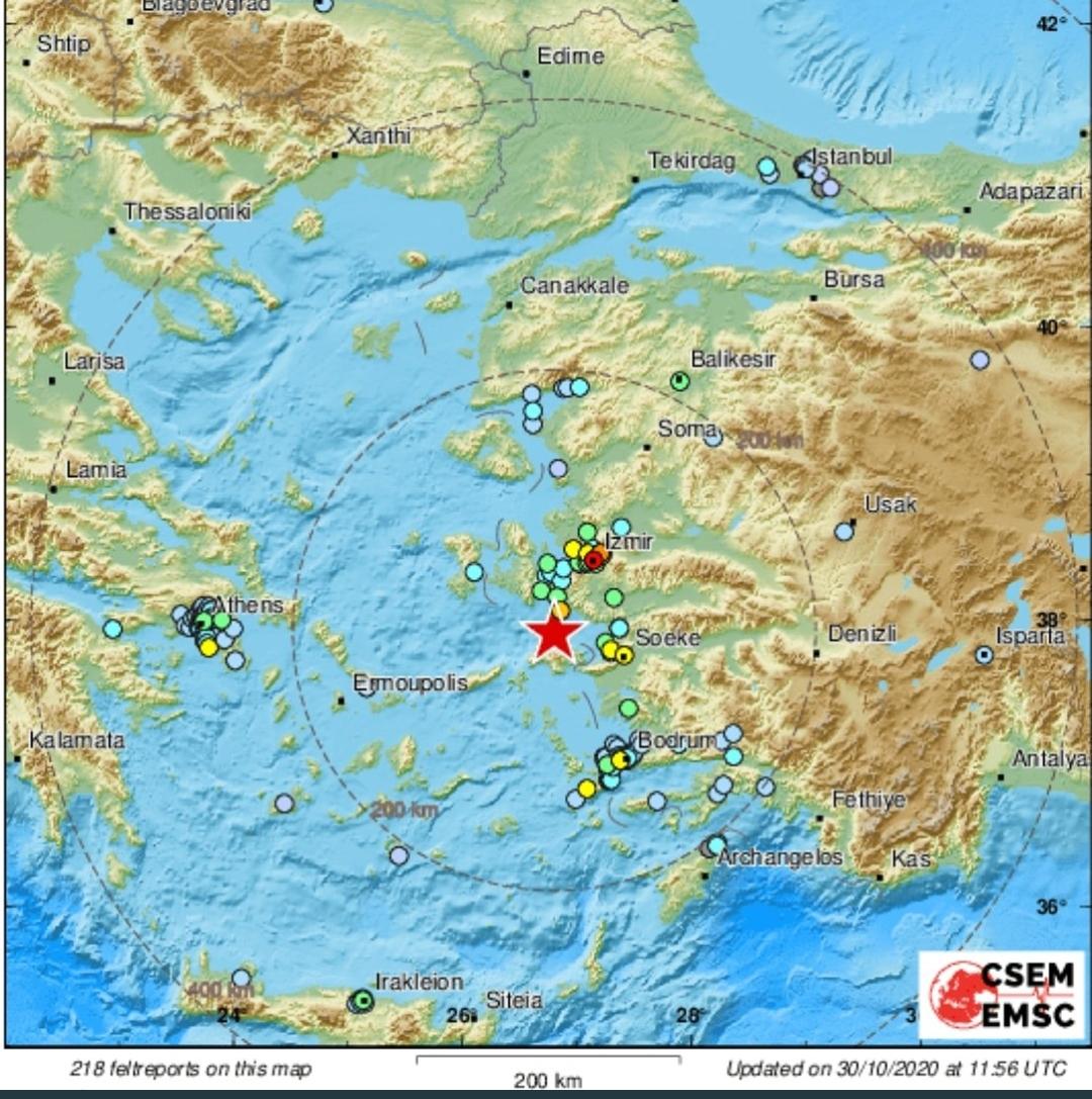 Şiddetli deprem, Sakarya'da da hissedildi