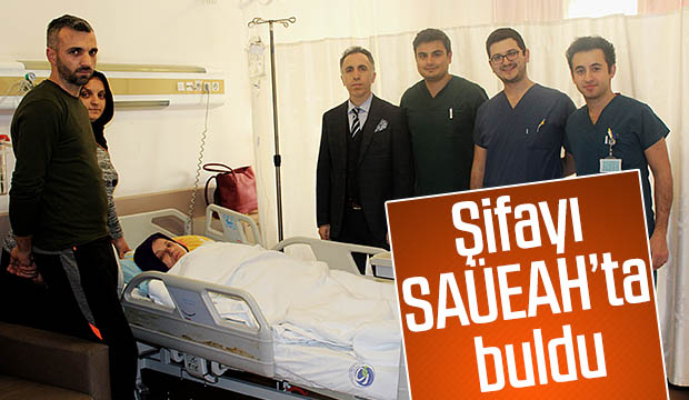 Şifayı SAÜEAH ta buldu