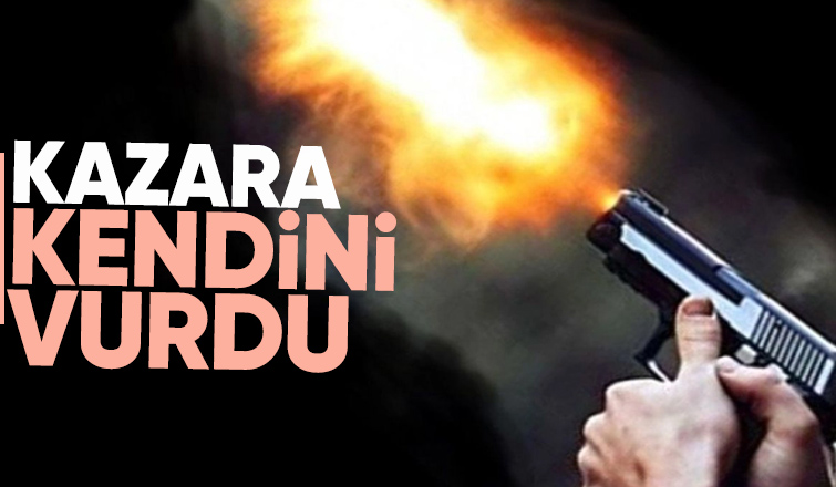 Silah ateş aldı bacağından vuruldu