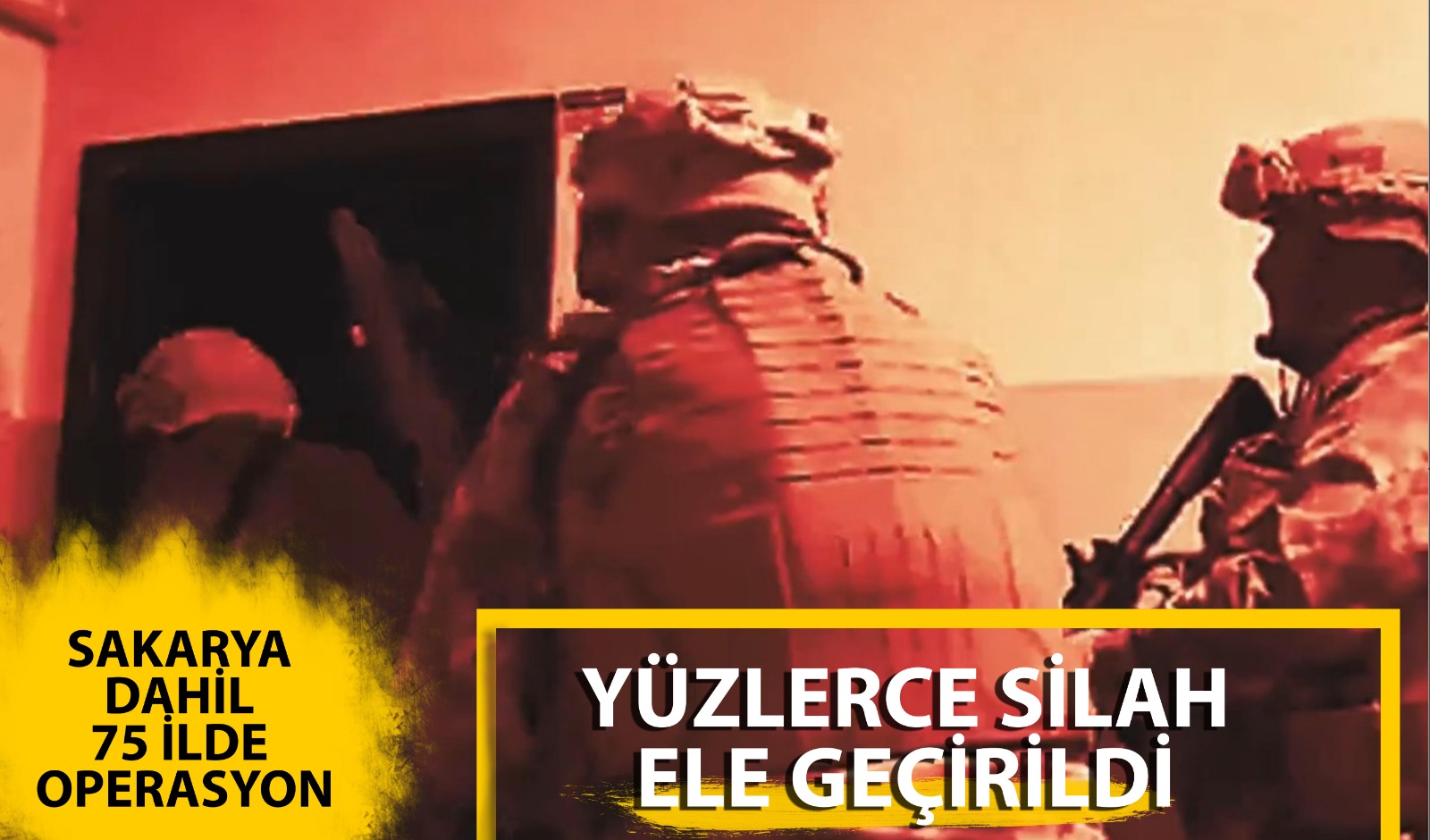 Silah kaçakçılarına operasyon: 1031 gözaltı