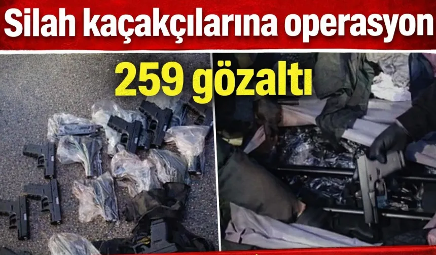 Silah kaçakçılığı operasyonu Sakarya'ya uzandı