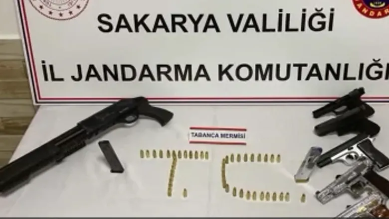 Silah kaçakçılığı operasyonu Sakarya'ya uzandı