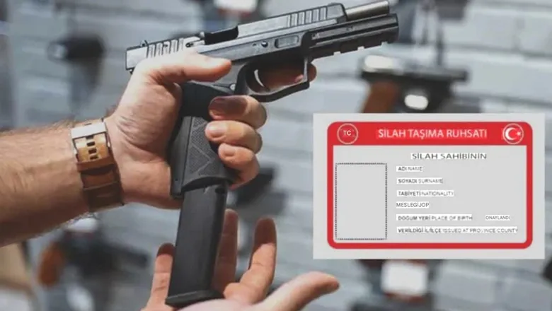 Silah ruhsatları için yeni sistem kuruldu