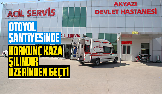 Silindir üzerinden geçti