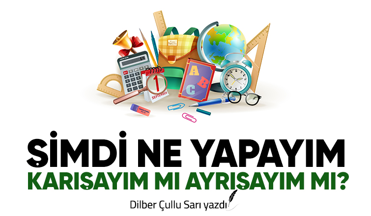 ŞİMDİ NE YAPAYIM, KARIŞAYIM MI AYRIŞAYIM MI?