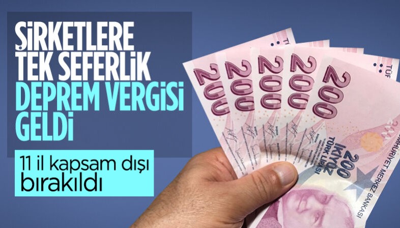 Şirketlerden tek seferlik deprem kesintisi yapılacak