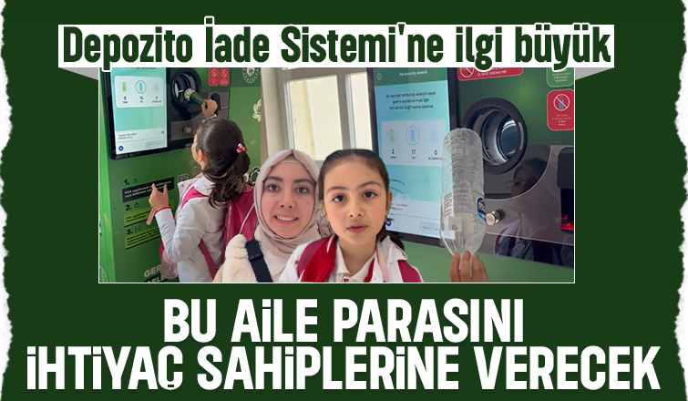 Şişelerin depozito iadelerini ihtiyaç sahiplerine verecekler