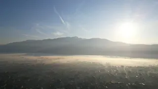 Sisle kaplanan Akyazı'dan kartpostallık görüntüler