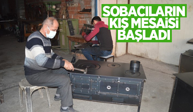 Soba üreticilerinin kış mesaisi başladı