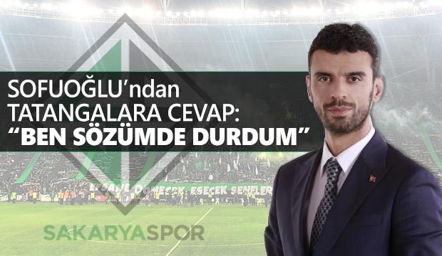 Sofuoğlu ndan tatangalara cevap 
