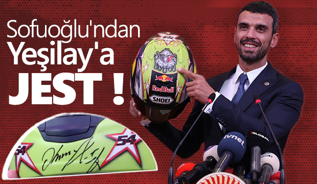 Sofuoğlundan Yeşilaya jest 