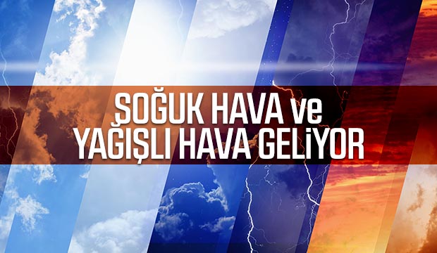 Soğuk ve yağış geliyor