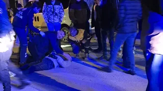 Sokakta kaza: 2 yaralı