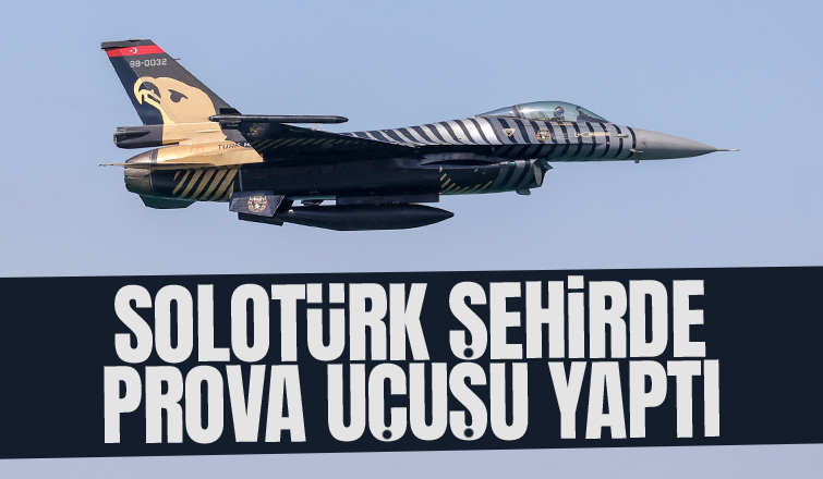 SOLOTÜRK'ten Sakarya'da prova uçuşu
