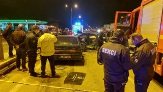 SON DAKİKA D100'de Can Pazarı: İki Otomobil Çarpıştı 1 Ölü 3 Yaralı 