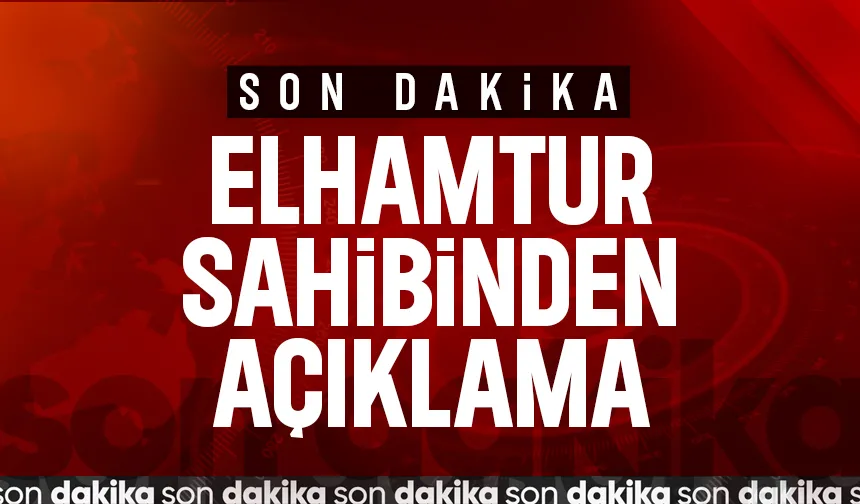 SON DAKİKA | Elham Tur Sahibi Ümit Sekmen’den Açıklama