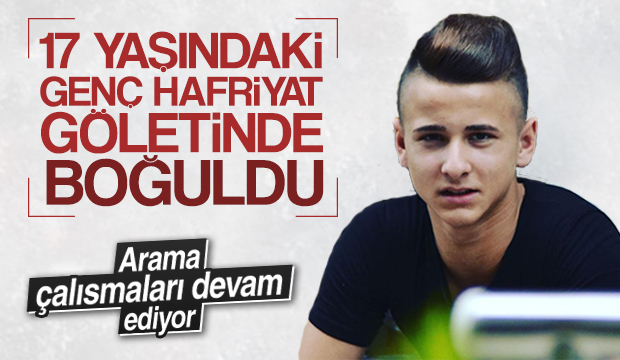 Hafriyat Göletinde Bir Genç Boğuldu