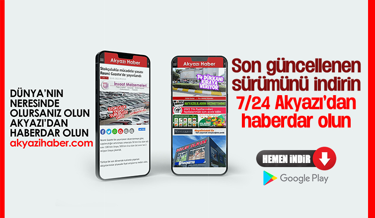 Son sürümüyle Akyazı Haber android uygulaması yayında
