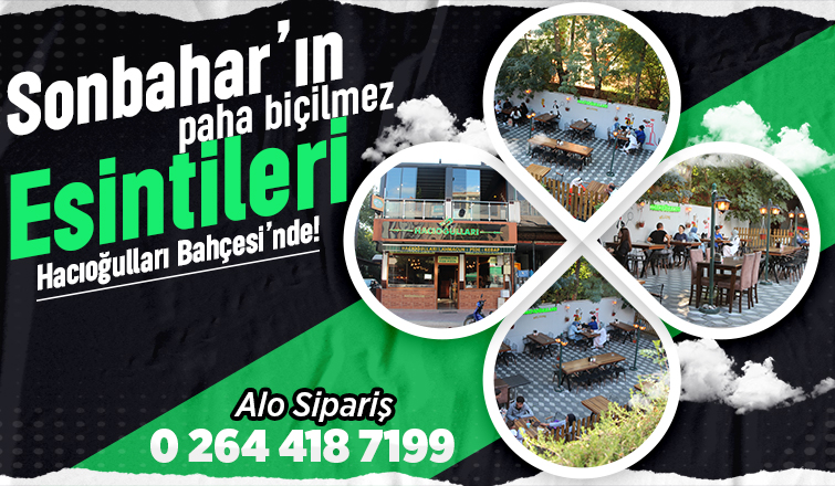 Sonbahar'ın paha biçilmez esintileri Hacıoğulları'nda!