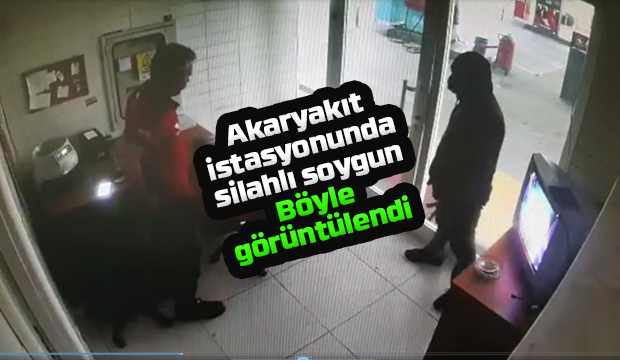 Soygun anı kamerada