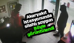 Soygun anı kamerada