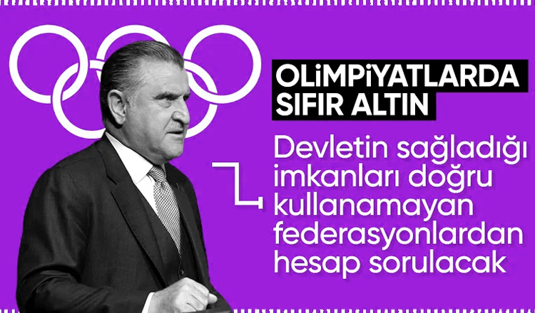 Spor Bakanı Osman Aşkın Bak Olimpiyat sonuçlarını değerlendirdi